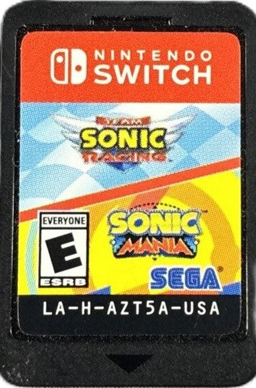 Sonic Mania + Team Sonic Racing Double Pack Switch - Video Game - Used - CaveGamers - Image 3