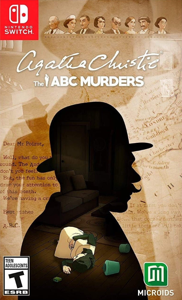 Agatha Christie: The ABC Murders Switch - Video Game - Used - CaveGamers