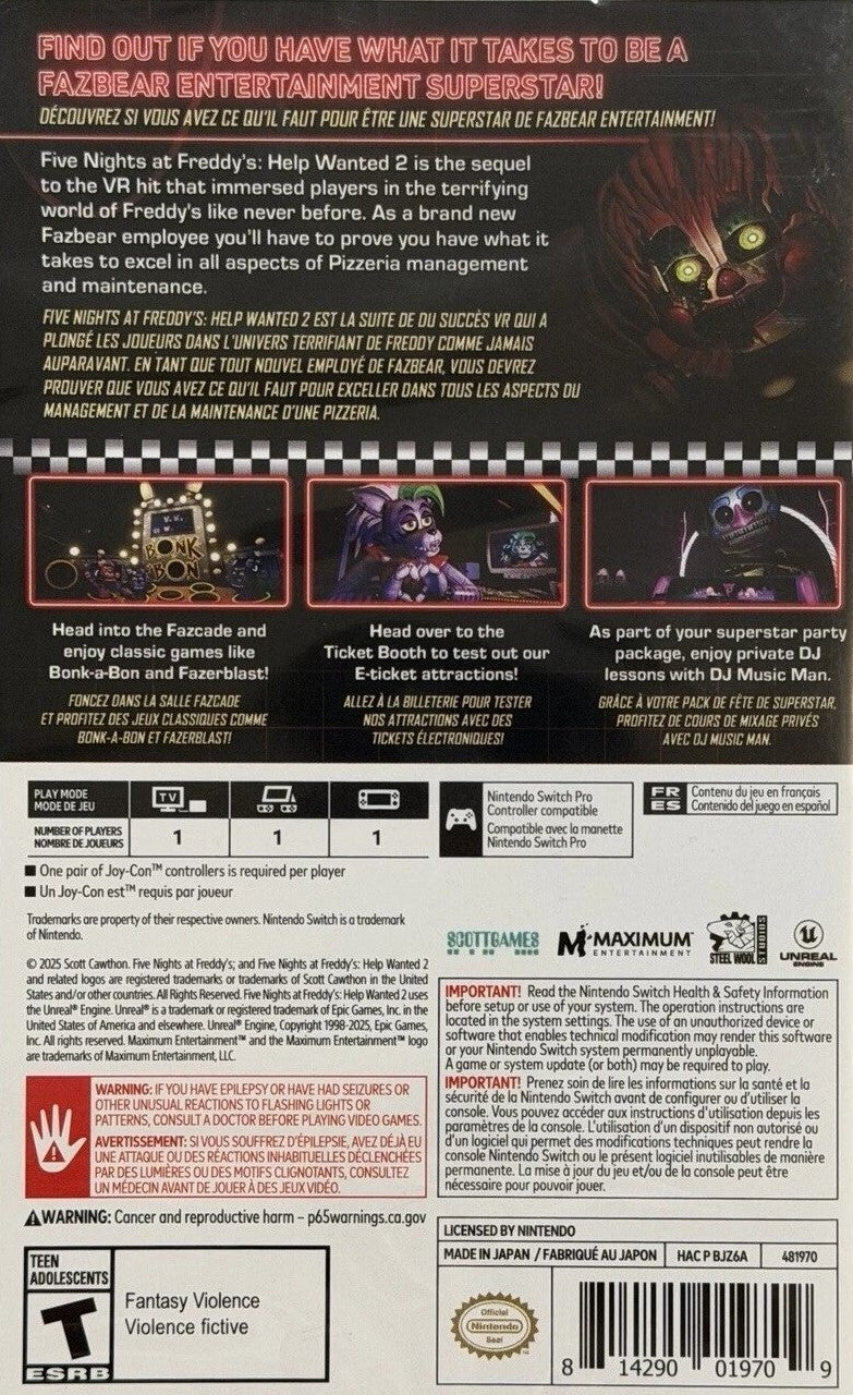 Five Nights at Freddy's: Help Wanted