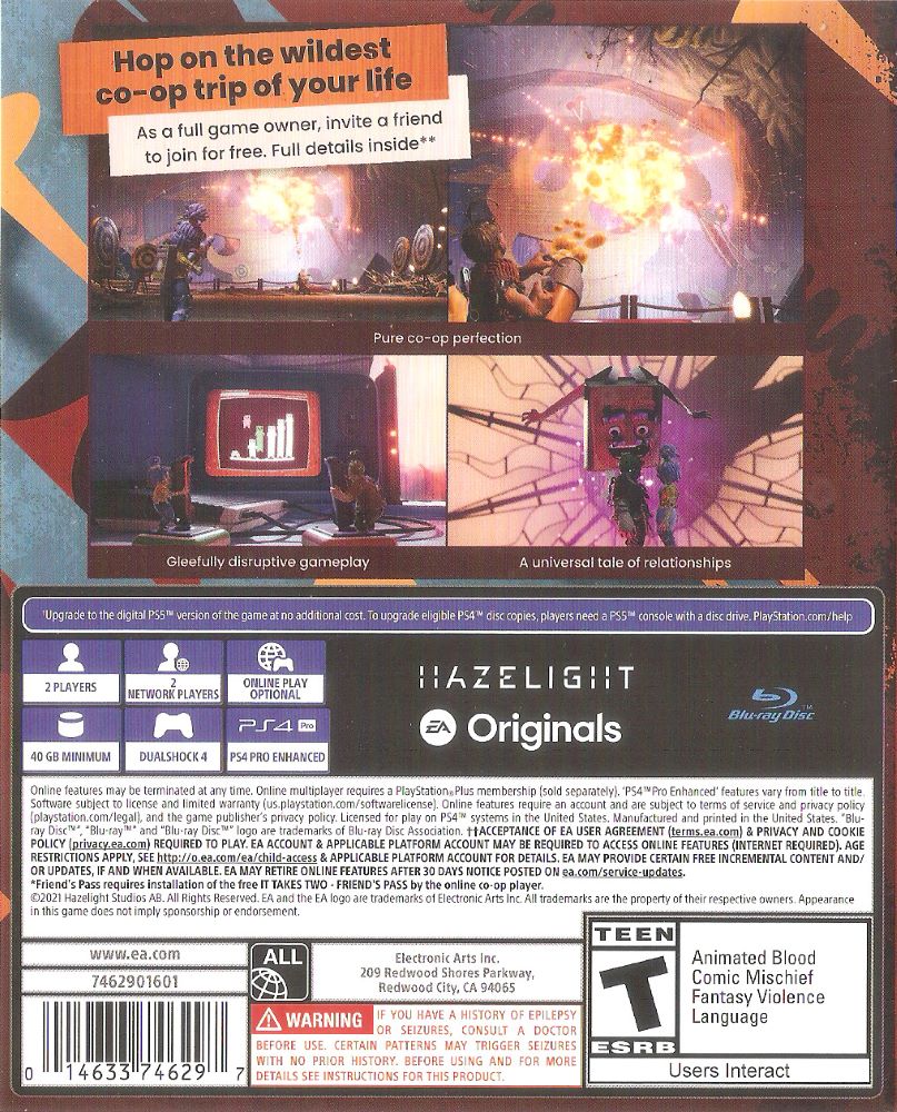 It Takes Two PS4 - Video Game - Used - CaveGamers - Image 2