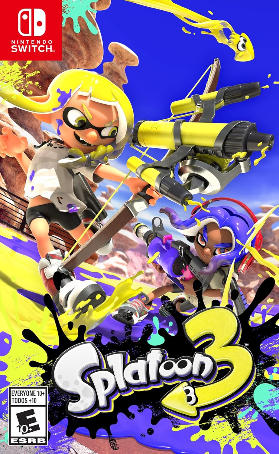 Splatoon 3 Switch - Video Game - Used - CaveGamers