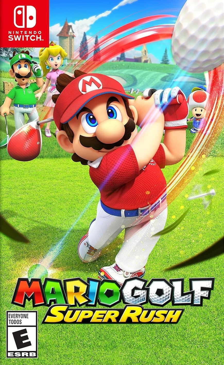 Mario Golf: Super Rush Switch - Video Game - Used - CaveGamers