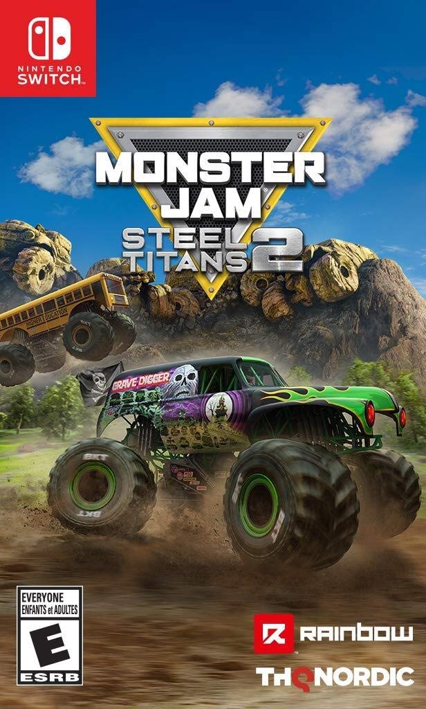 Monster Jam Steel Titans 2 Switch - Video Game - Used - CaveGamers