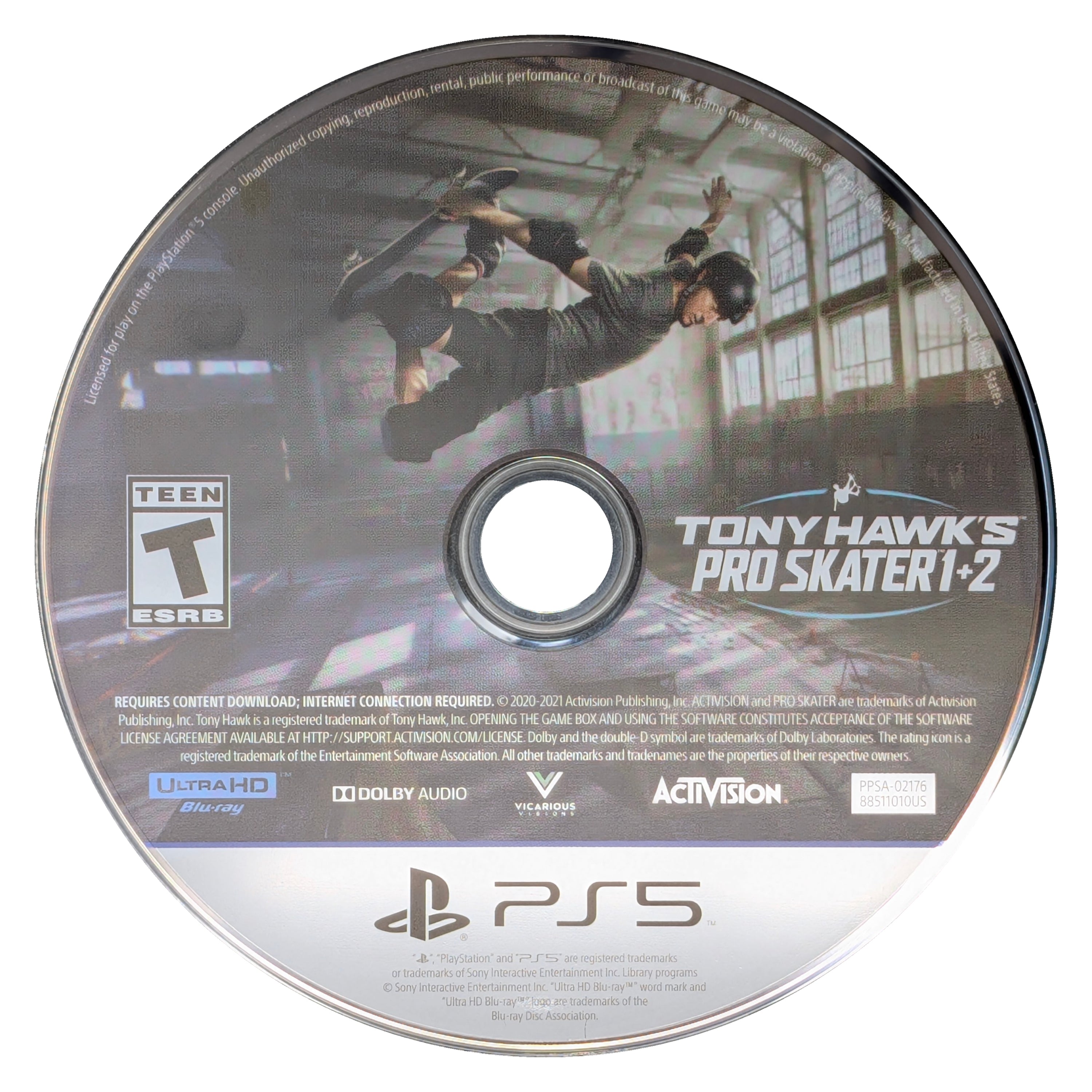 Tony Hawk's Pro Skater 1 + 2 PS5 - Video Game - Used - CaveGamers - Image 2
