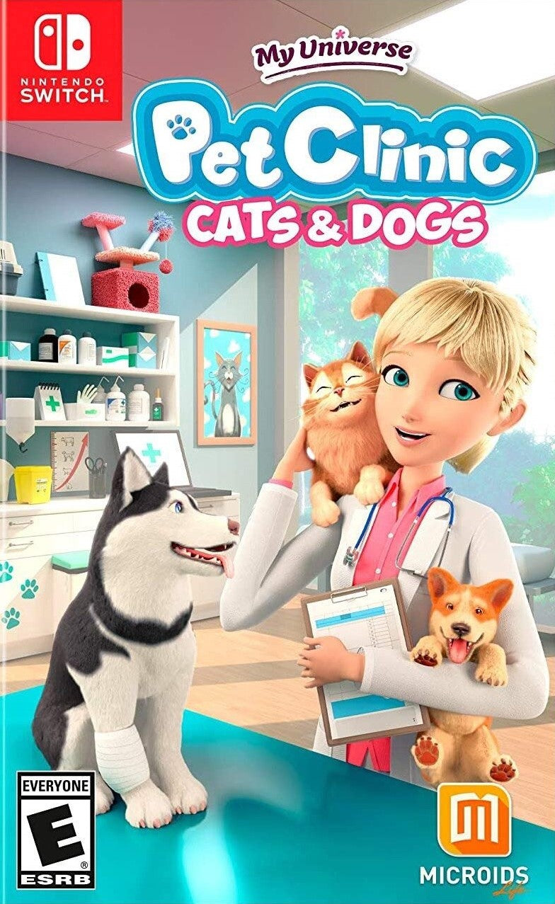 My Universe: Pet Clinic: Cats & Dogs Switch - Video Game - Used - CaveGamers