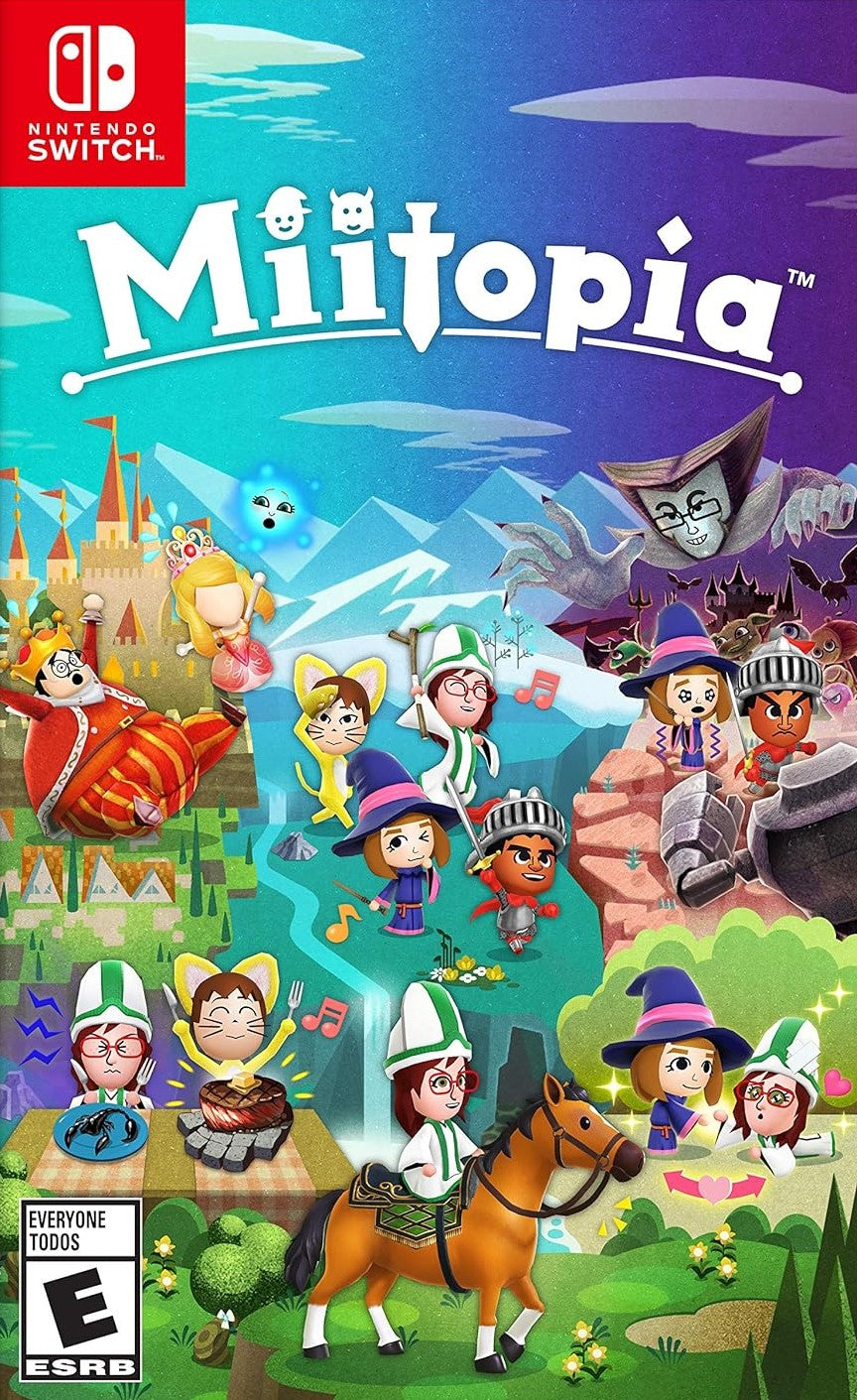 Miitopia Switch - Video Game - Used - CaveGamers