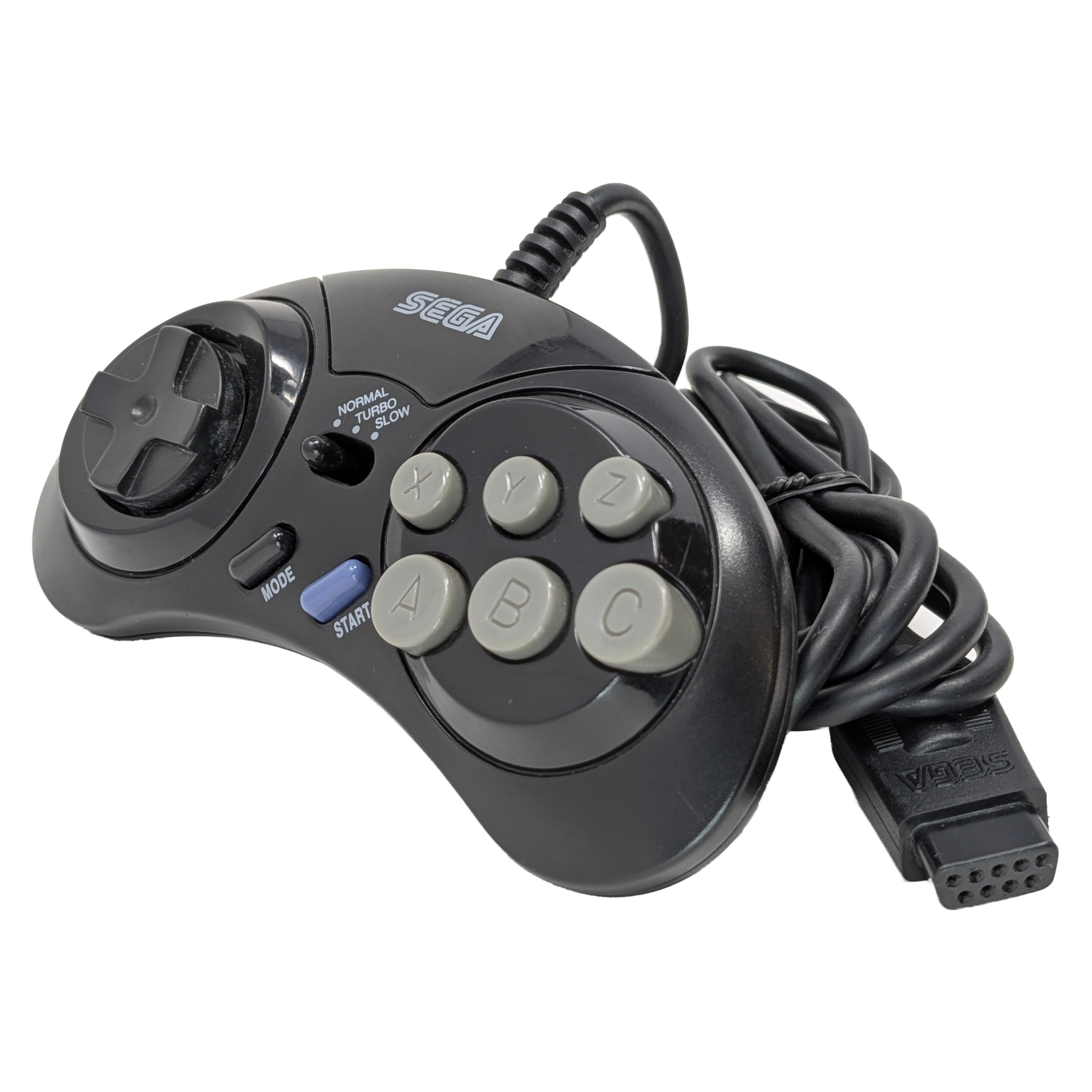 Sega Genesis Arcade Pad 6 Button Controller - Video Game Accessory - Used - CaveGamers