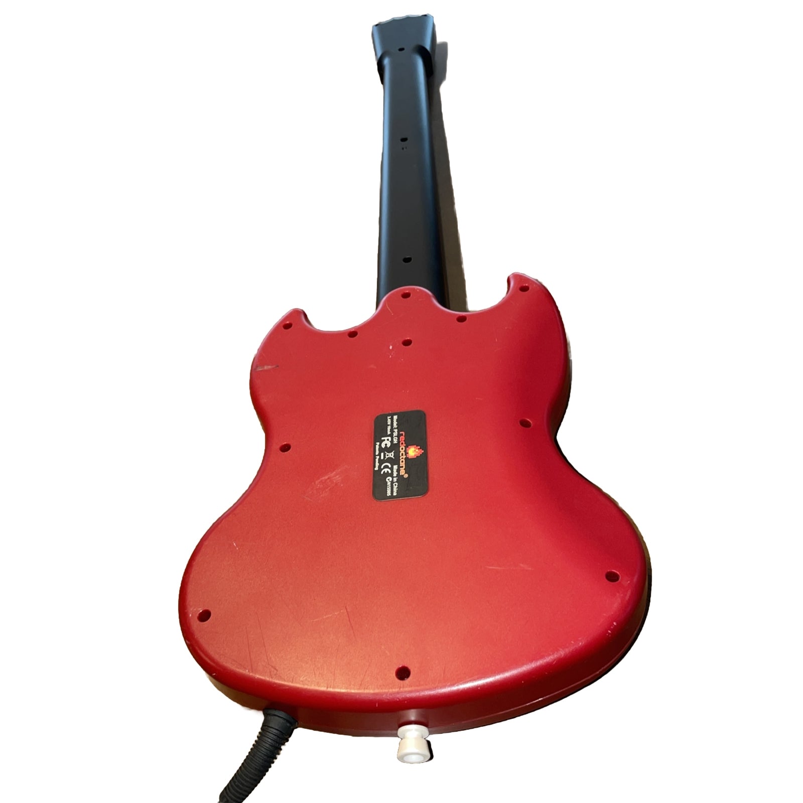 Guitar Hero SG Guitar Controller - Red PS2 - Video Game Accessory - Used - CaveGamers - Image 2