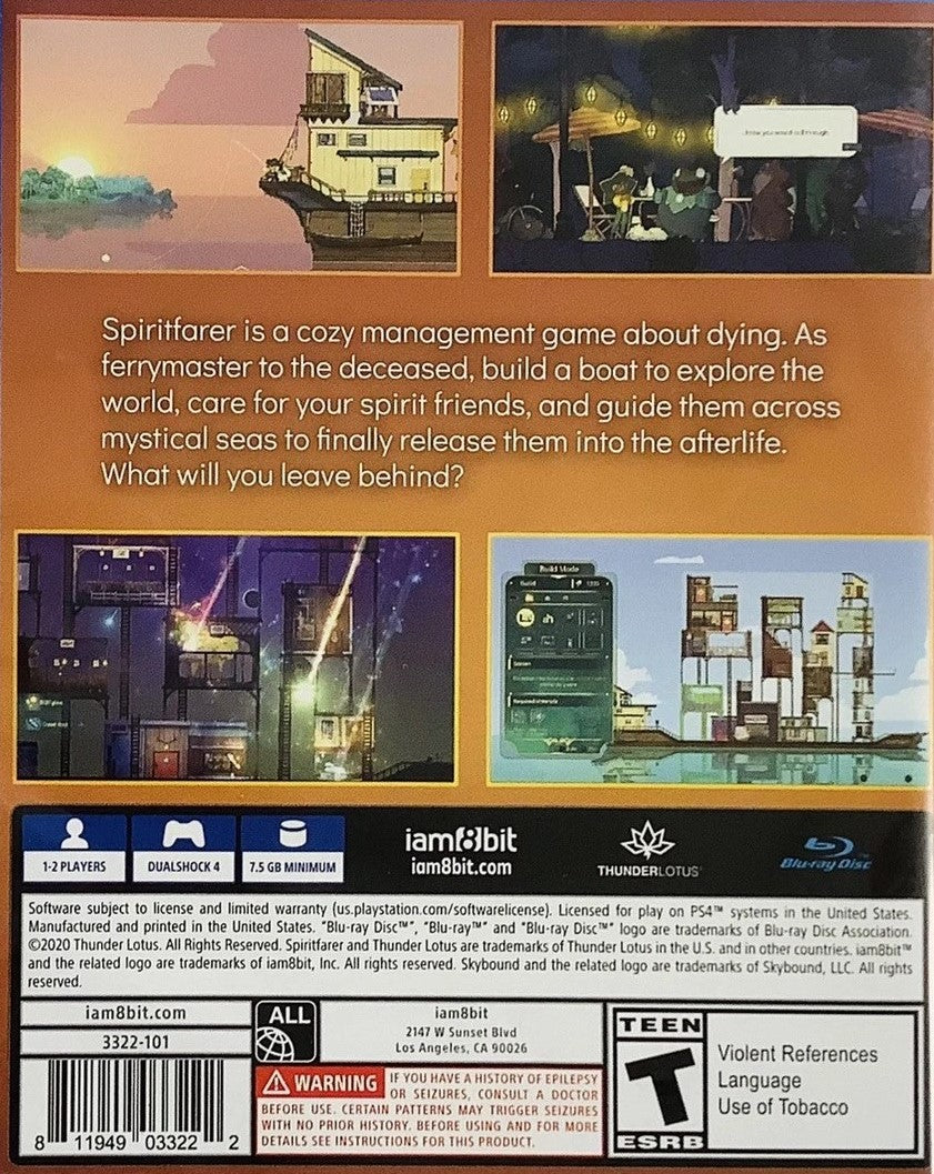 Spiritfarer PS4 - Video Game - Used - CaveGamers - Image 2