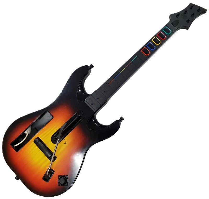 Guitar Hero World Tour Wireless Guitar Controller Wii - Video Game Accessory - Used - CaveGamers