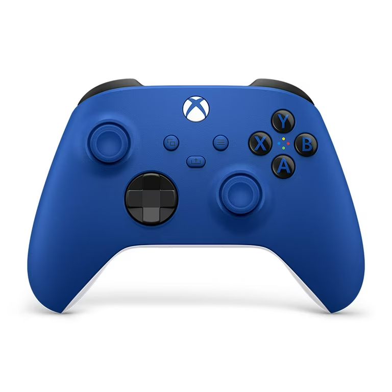 Xbox One Wireless Controller - Shock Blue - Video Game Accessory - Used - CaveGamers