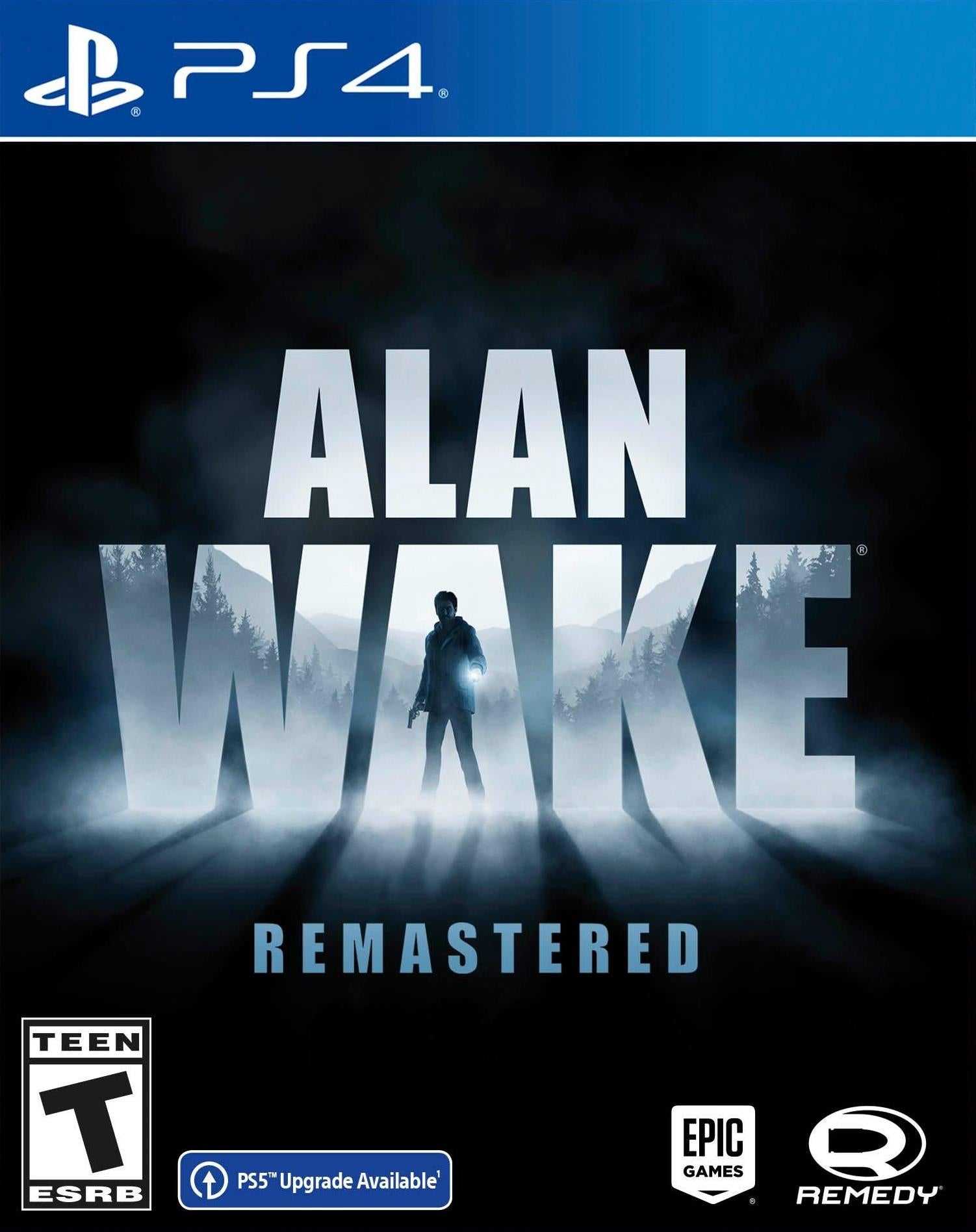 Alan Wake Remastered PS4 - Video Game - Used - CaveGamers