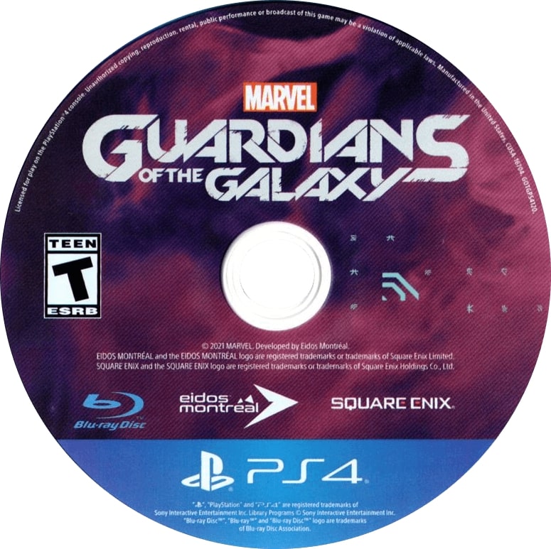 Marvel's Guardians of the Galaxy PS4 - Video Game - Used - CaveGamers - Image 3