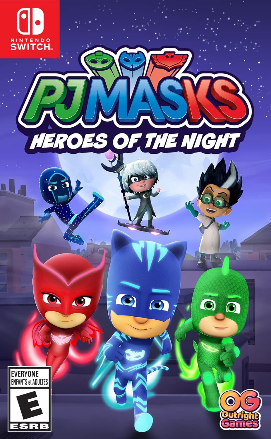PJ Masks: Heroes of the Night Switch - Video Game - Used - CaveGamers