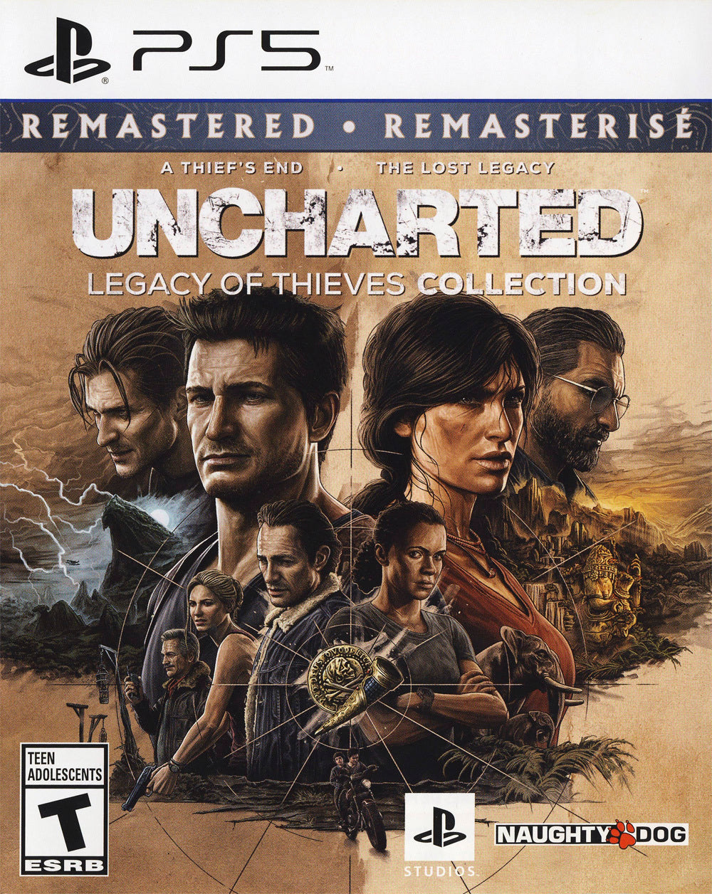 Uncharted: Legacy of Thieves Collection PS5 - Video Game - Used - CaveGamers