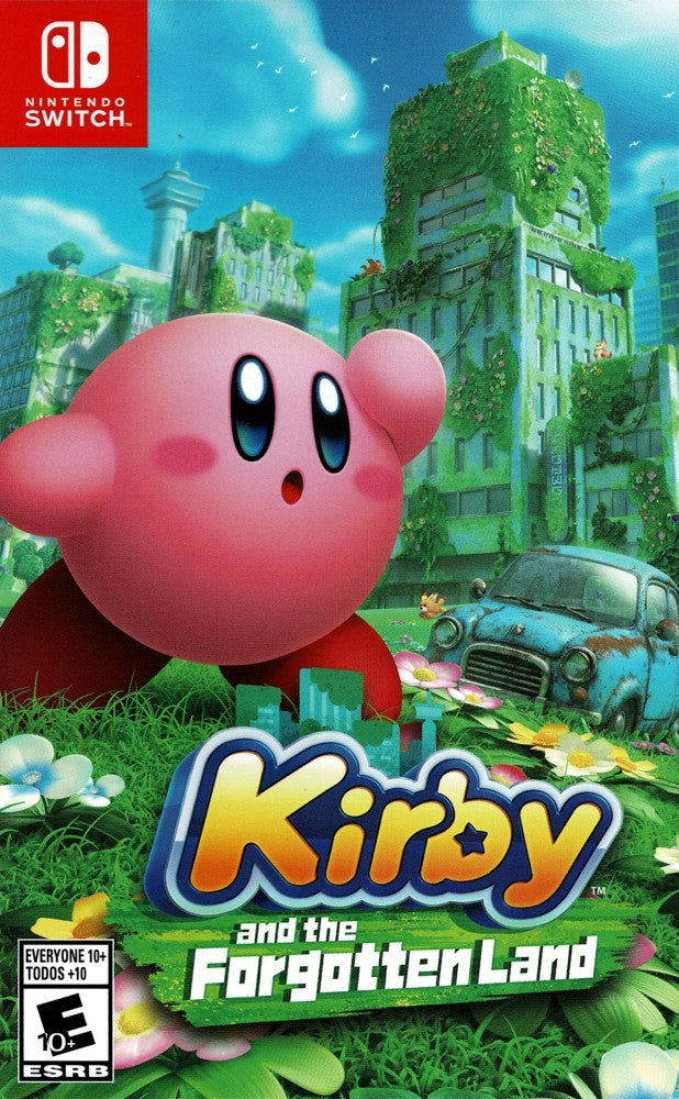 Kirby and the Forgotten Land Switch - Video Game - Used - CaveGamers