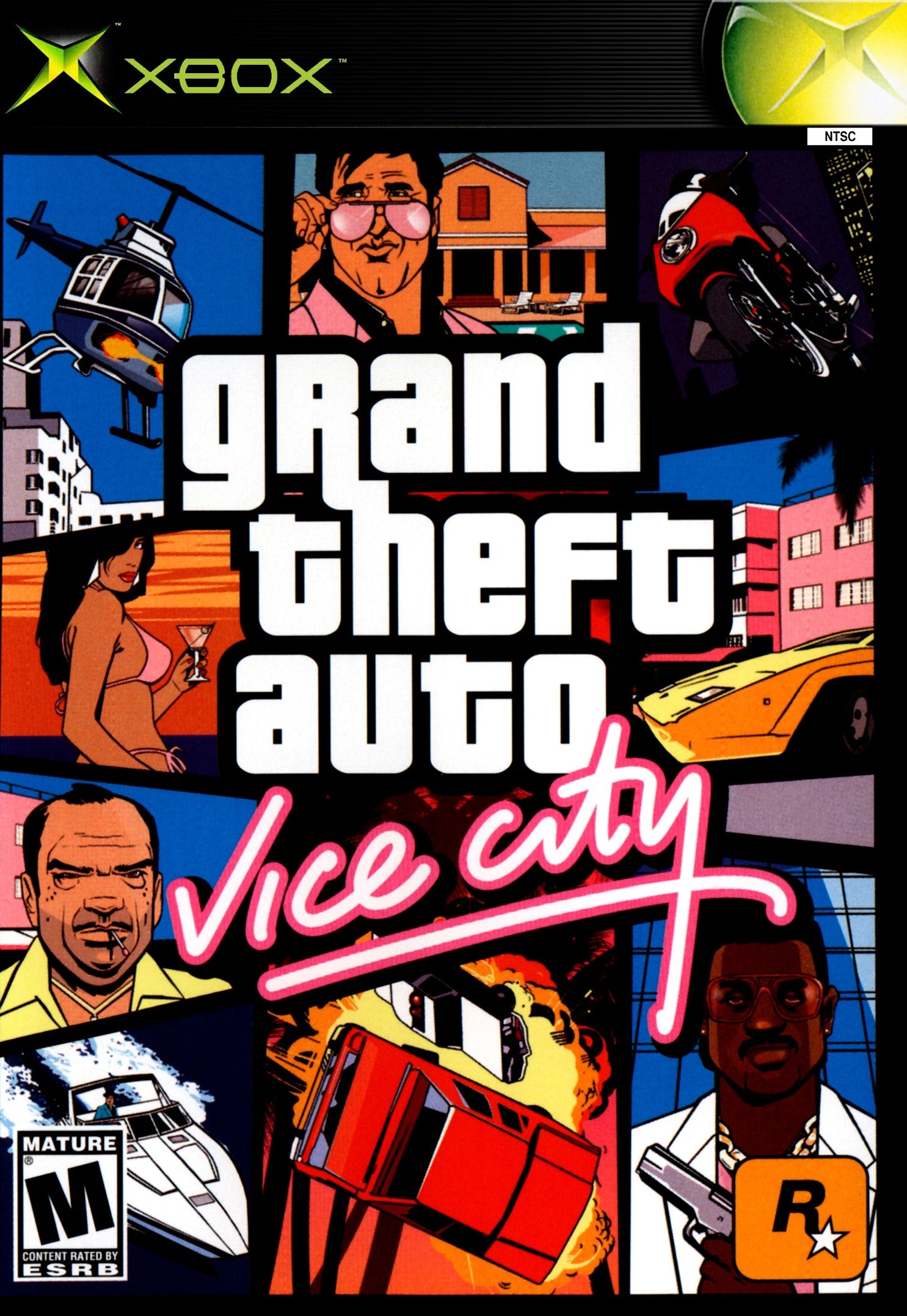 Grand Theft Auto: Vice City Xbox - Video Game - Used - CaveGamers