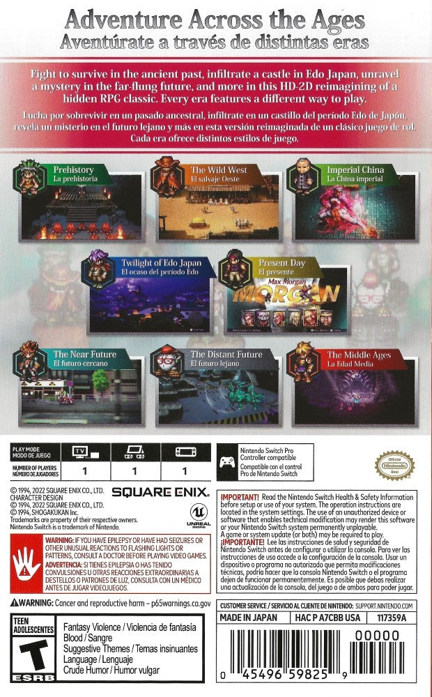 Live A Live Switch - Video Game - Used - CaveGamers - Image 2