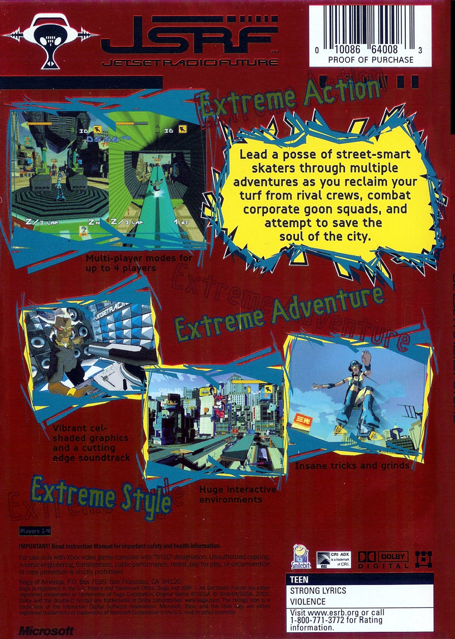 JSRF: Jetset Radio Future