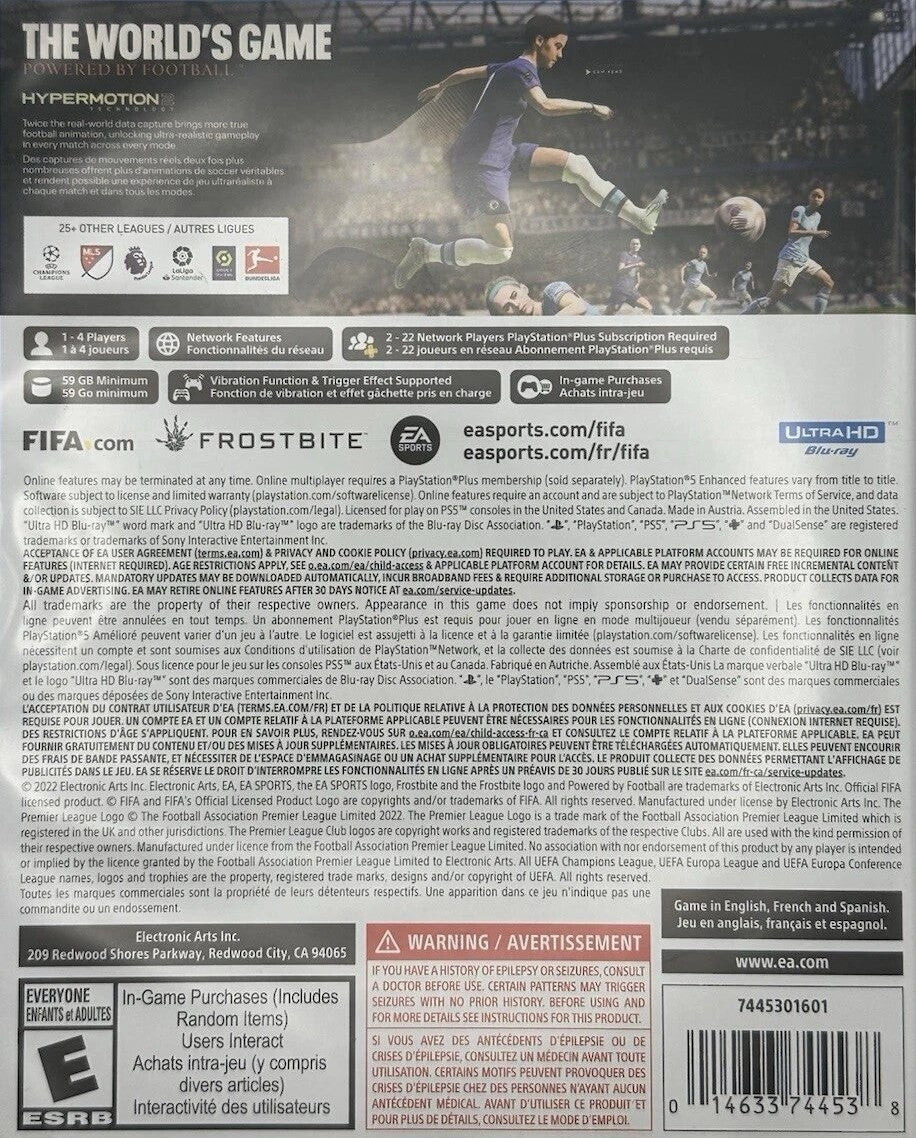 FIFA 23 PS5 - Video Game - Used - CaveGamers - Image 2