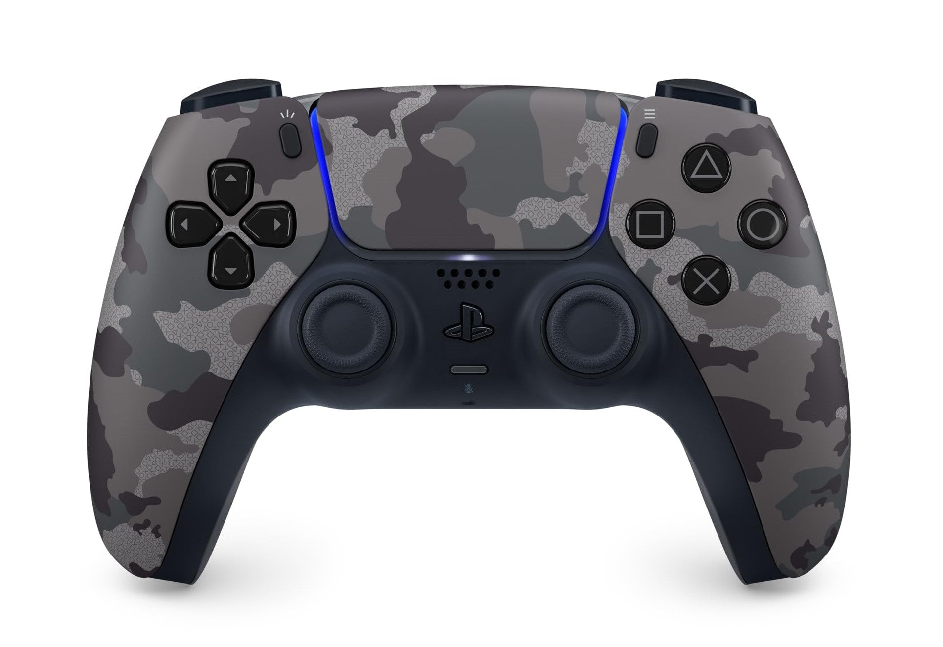 PlayStation 5 DualSense Wireless Controller - Gray Camouflage PS5 - Video Game Accessory - Used - CaveGamers