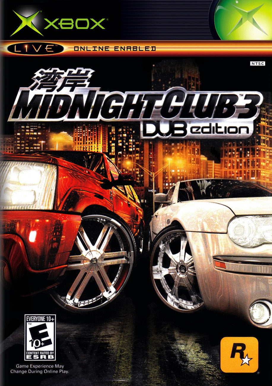 Midnight Club 3 Dub Edition Xbox - Video Game - Used - CaveGamers
