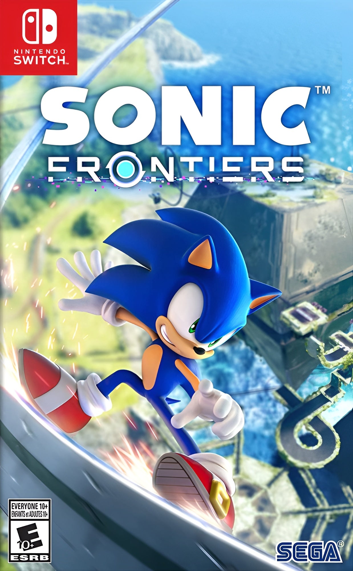 Sonic Frontiers Switch - Video Game - Used - CaveGamers