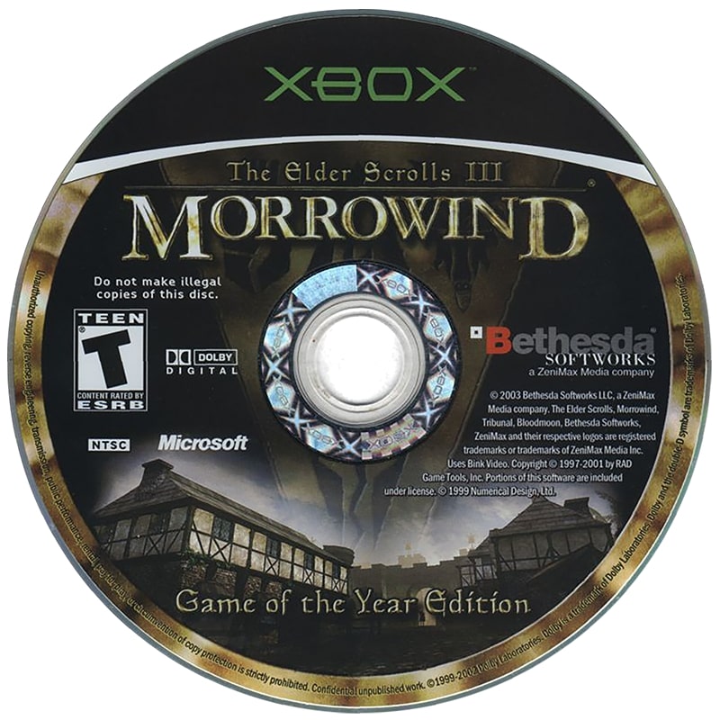 Morrowind: The Elder Scrolls III -  Game of the Year Edition