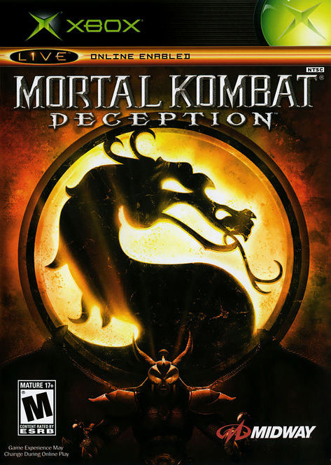 Mortal Kombat Deception Xbox - Video Game - Used - CaveGamers