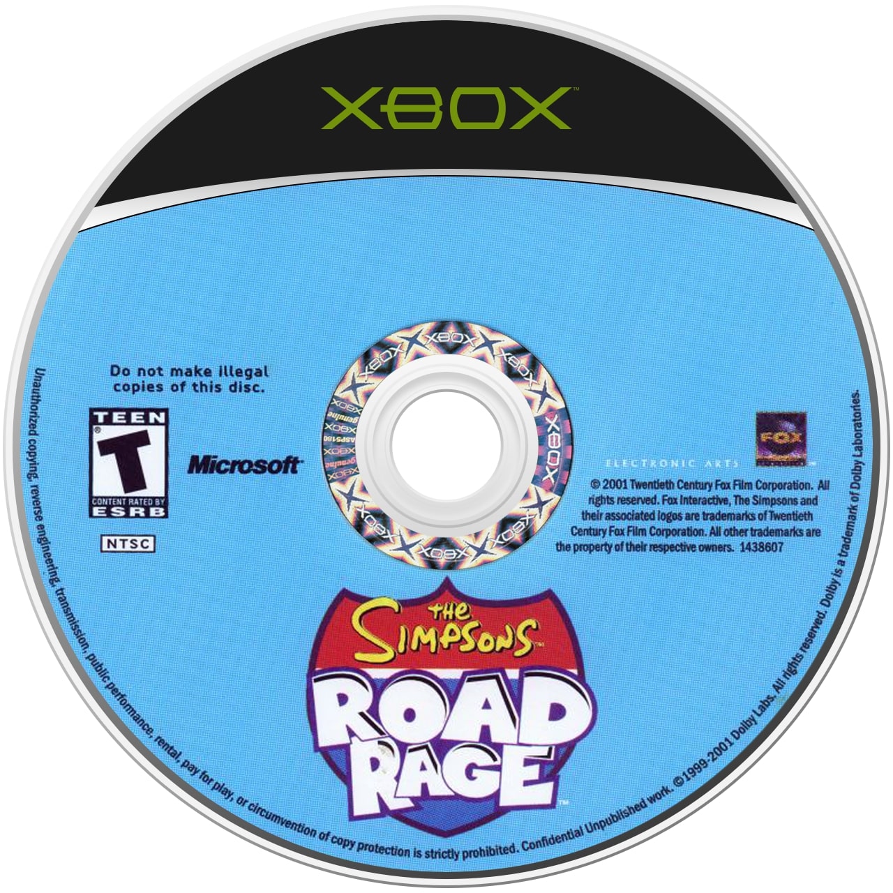 The Simpsons Road Rage Xbox - Video Game - Used - CaveGamers - Image 3