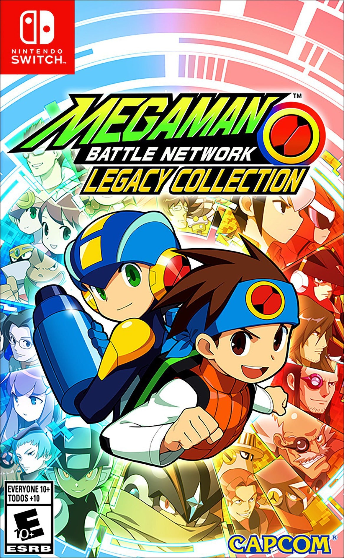 Mega Man Battle Network Legacy Collection Switch - Video Game - Used - CaveGamers