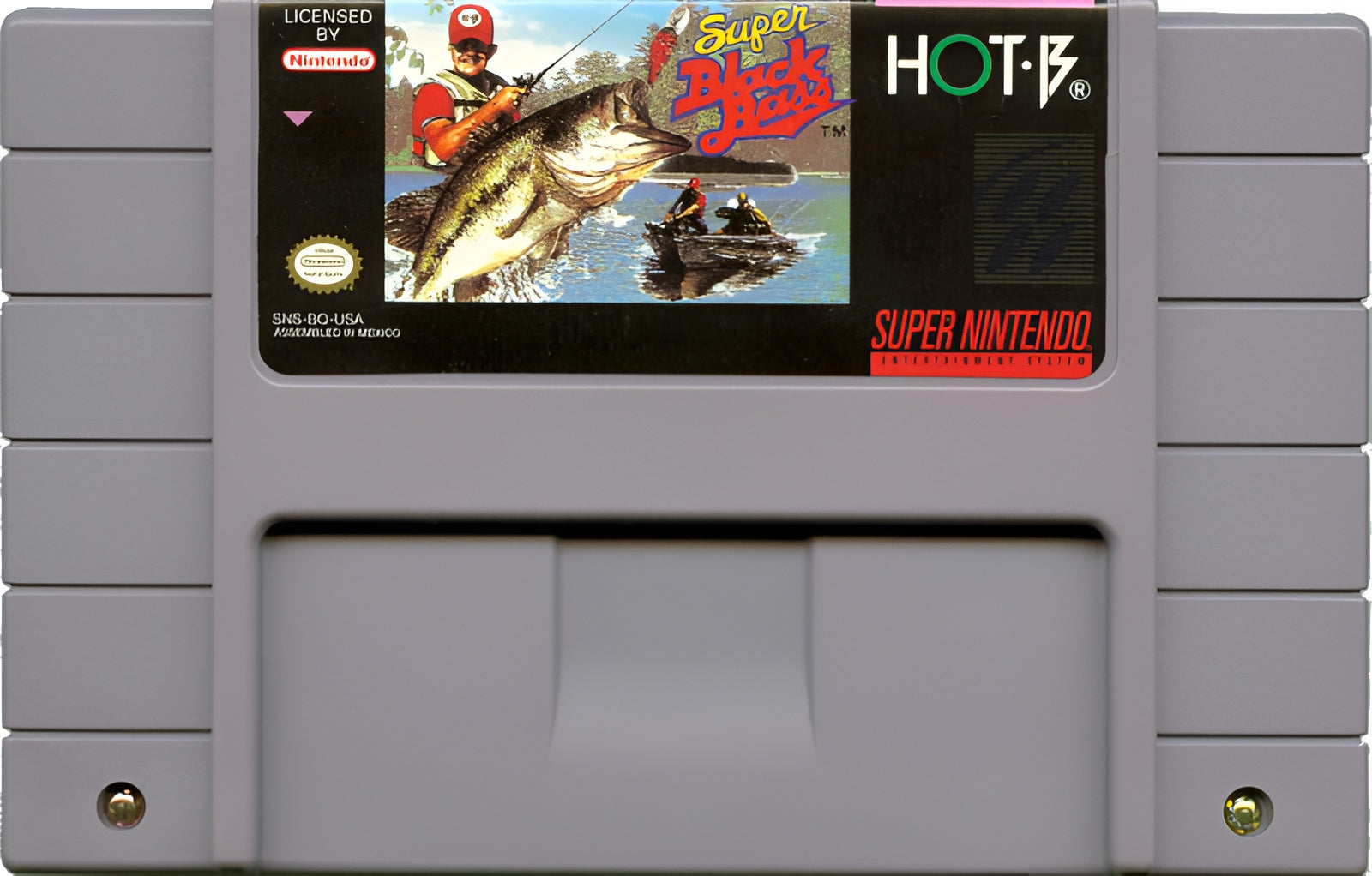 Super Black Bass SNES - Video Game - Used - CaveGamers - Image 3