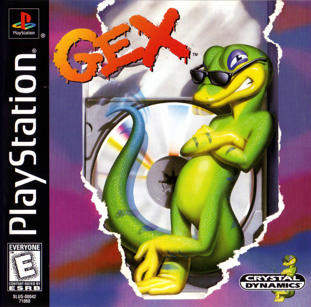 Gex Playstation - Video Game - Used - CaveGamers