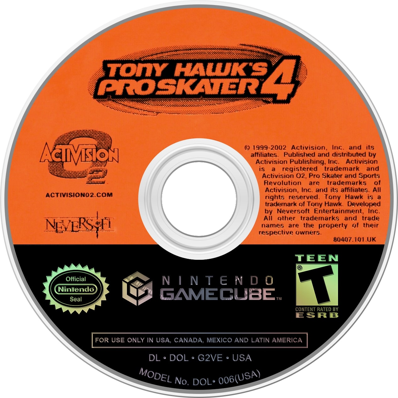 Tony Hawk's Pro Skater 4