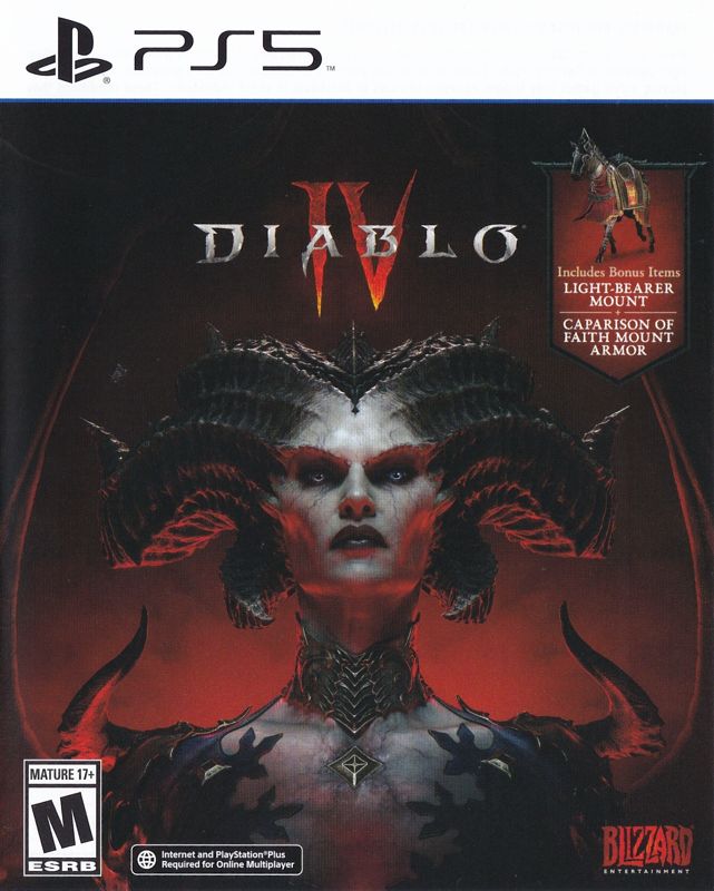 Diablo IV PS5 - Video Game - Used - CaveGamers