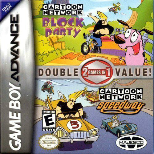 Cartoon Network Block Party and Speedway Game Boy Advance - Video Game - Used - CaveGamers