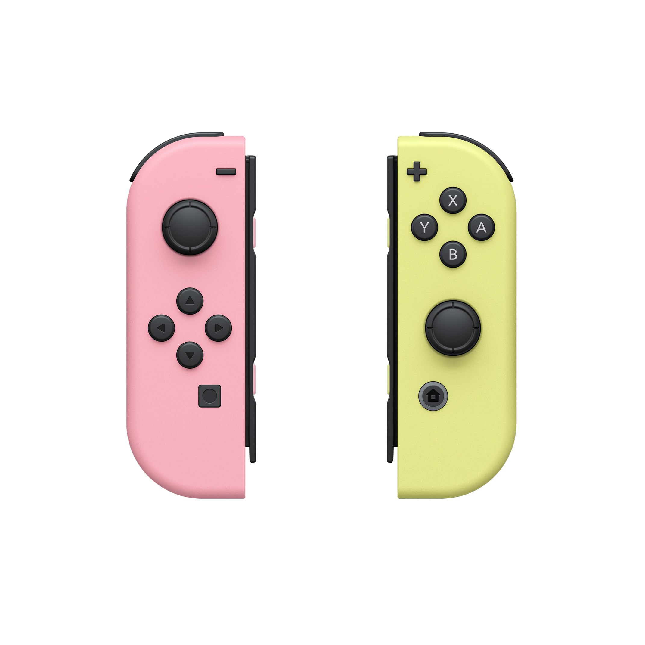 Switch Joy-Con Controllers - Pastel Pink & Pastel Yellow Pair - Video Game Accessory - Used - CaveGamers