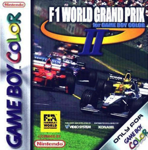 F1 World Grand Prix II Game Boy Color - Video Game - Used - CaveGamers