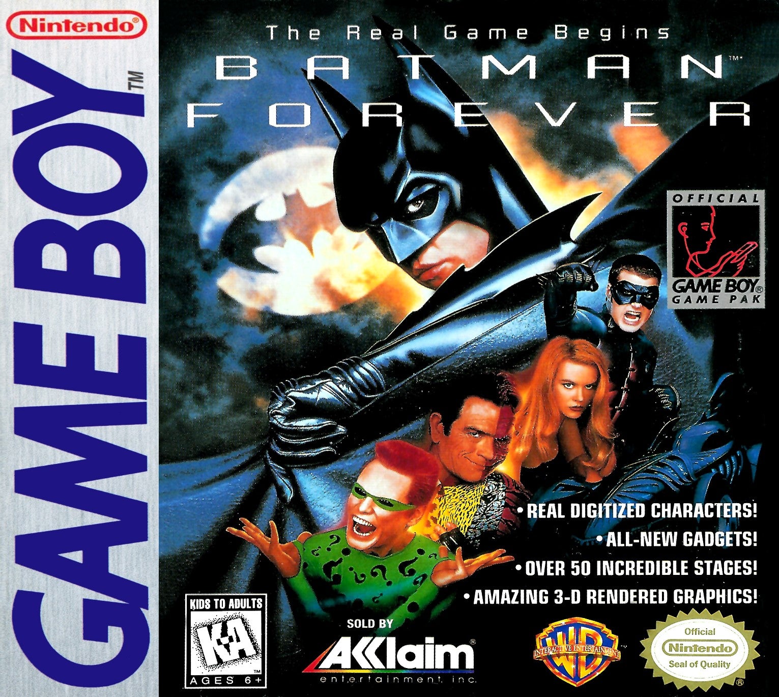 Batman Forever Game Boy - Video Game - Used - CaveGamers