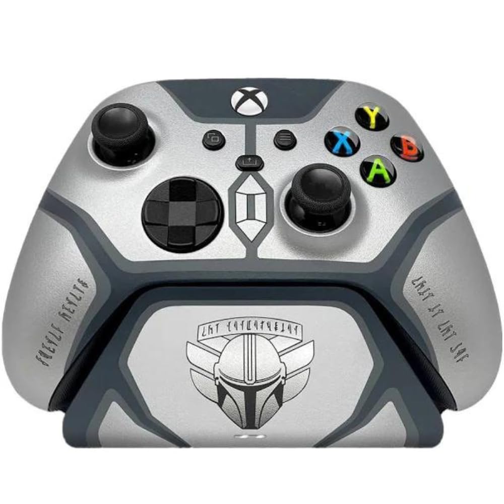 Razer Limited Edition Mandalorian Wireless Pro Controller & Quick Charging Stand Bundle Xbox One - Video Game Accessory - Used - CaveGamers