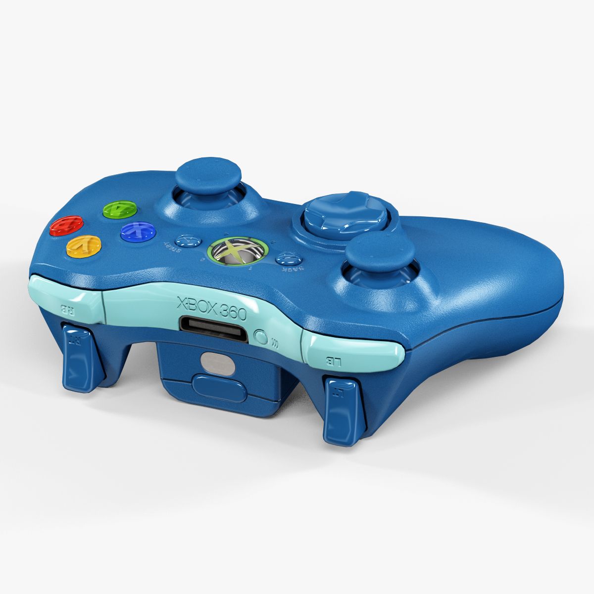 Xbox 360 Wireless Controller - Blue/Teal Limited Edition