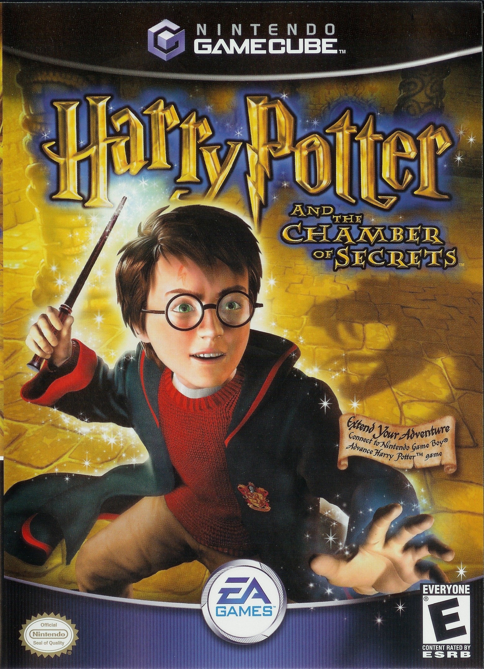 Harry Potter and the Chamber of Secrets GameCube - Video Game - Used - CaveGamers