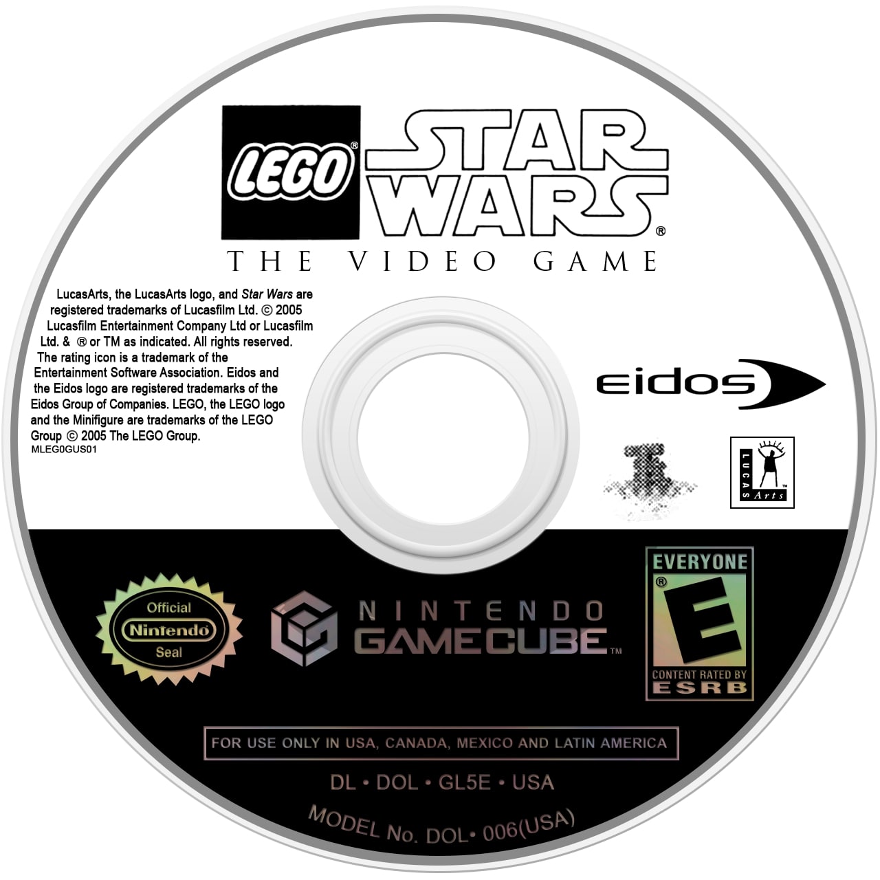 Lego Star Wars: The Video Game GameCube - Video Game - Used - CaveGamers - Image 3