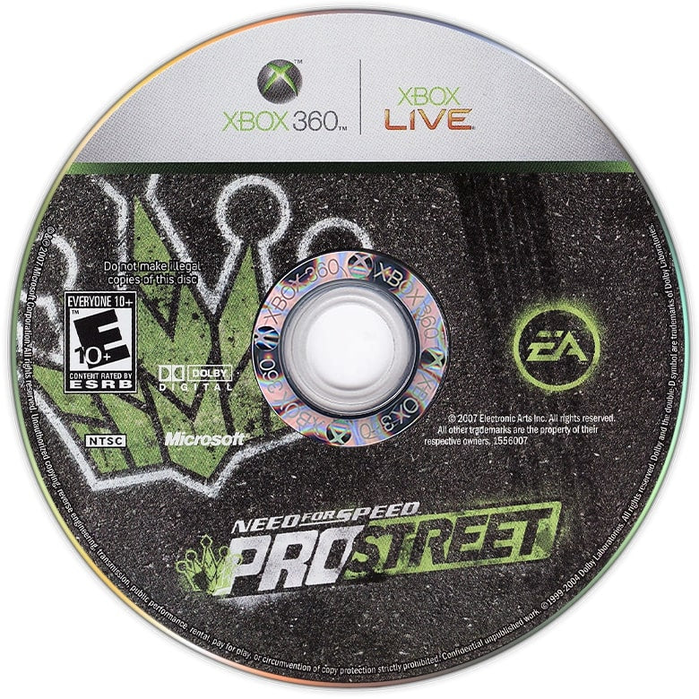Need For Speed Pro Street Xbox 360 - Video Game - Used - CaveGamers - Image 3