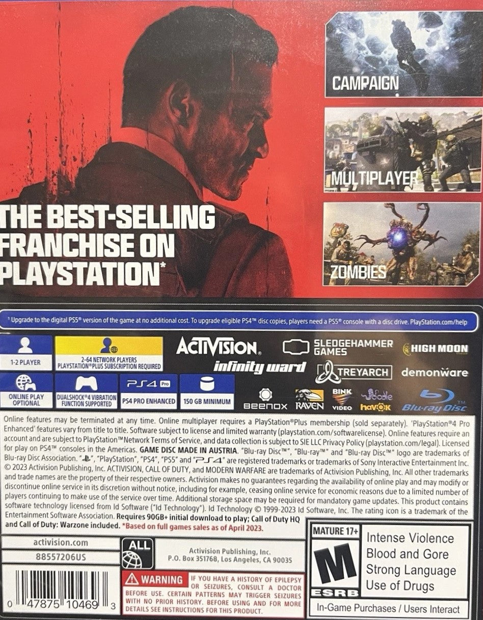 Call of Duty: Modern Warfare III PS4 - Video Game - Used - CaveGamers - Image 2