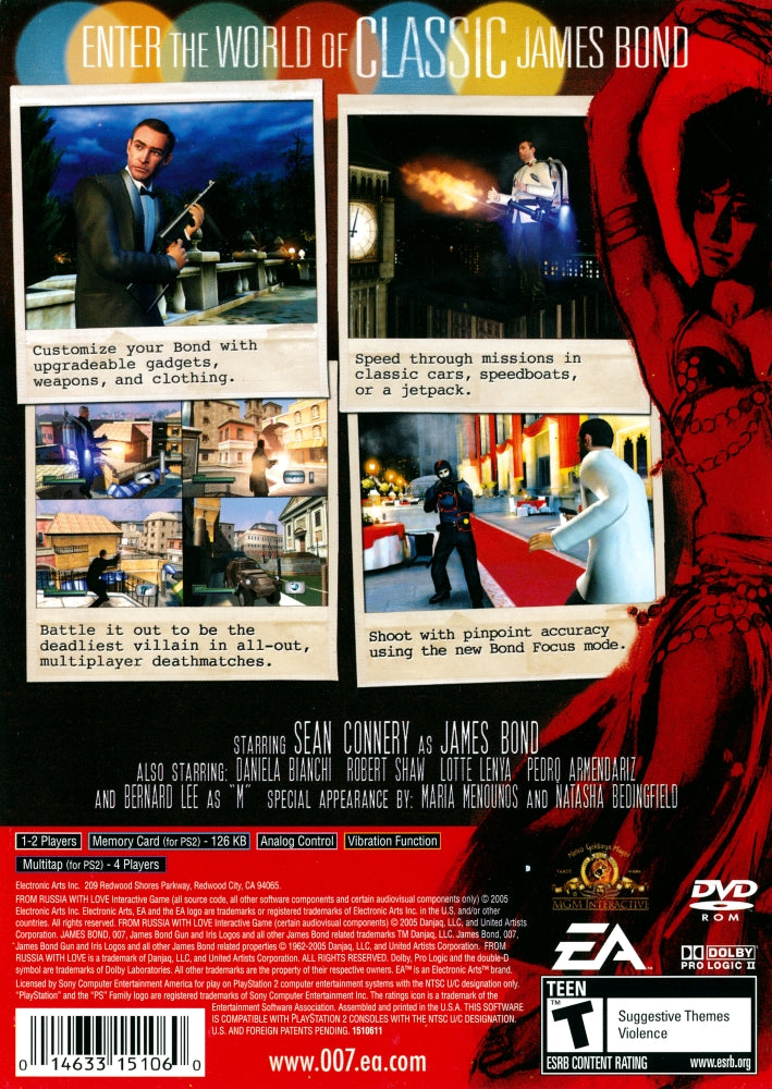007: From Russia With Love PS2 - Video Game - Used - CaveGamers - Image 2