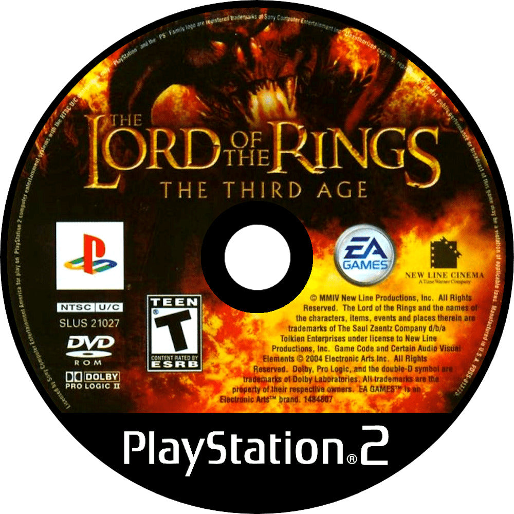 The Lord of the Rings: The Third Age PS2 - Video Game - Used - CaveGamers - Image 3