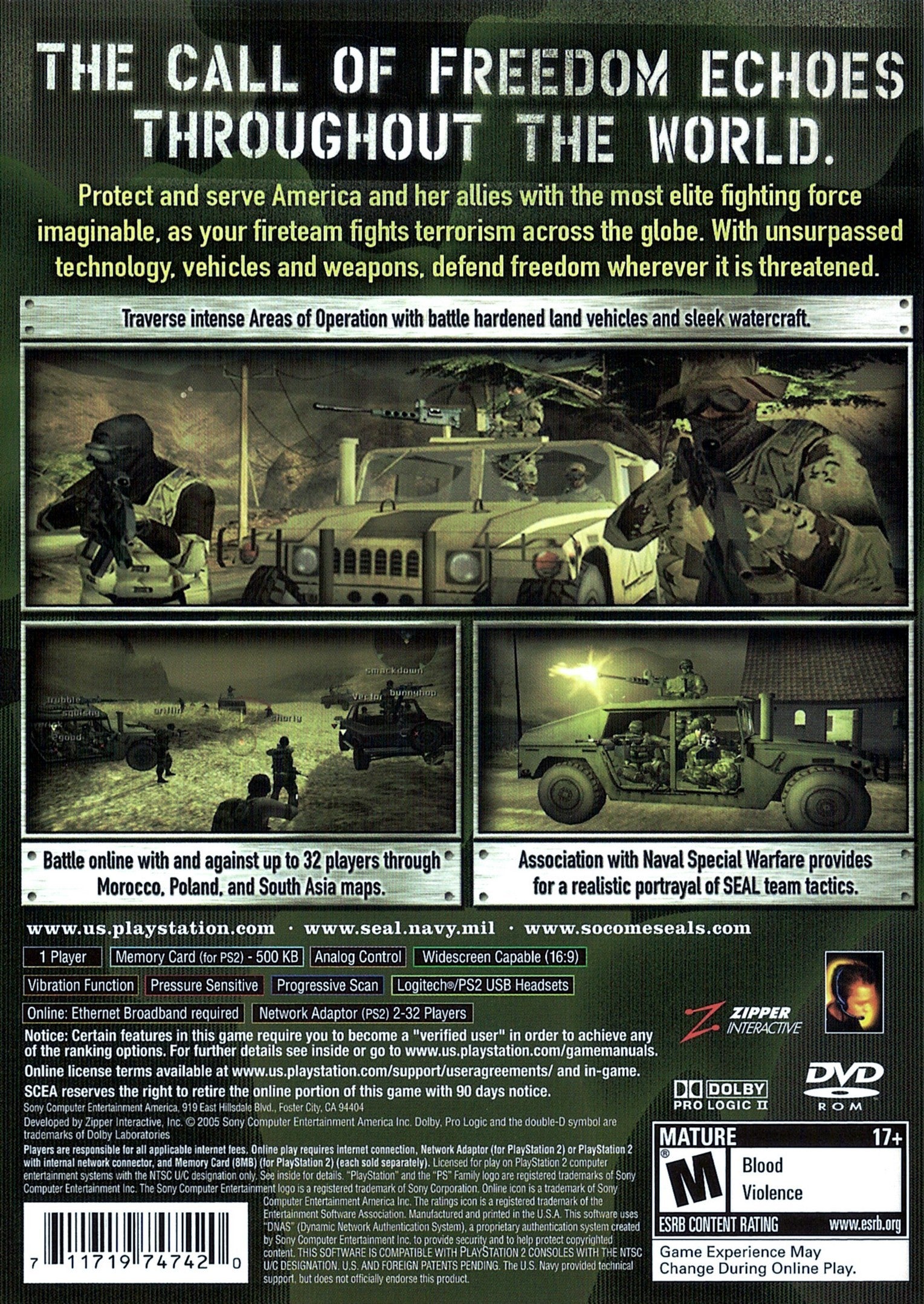 SOCOM 3 U.S. Navy Seals PS2 - Video Game - Used - CaveGamers - Image 2