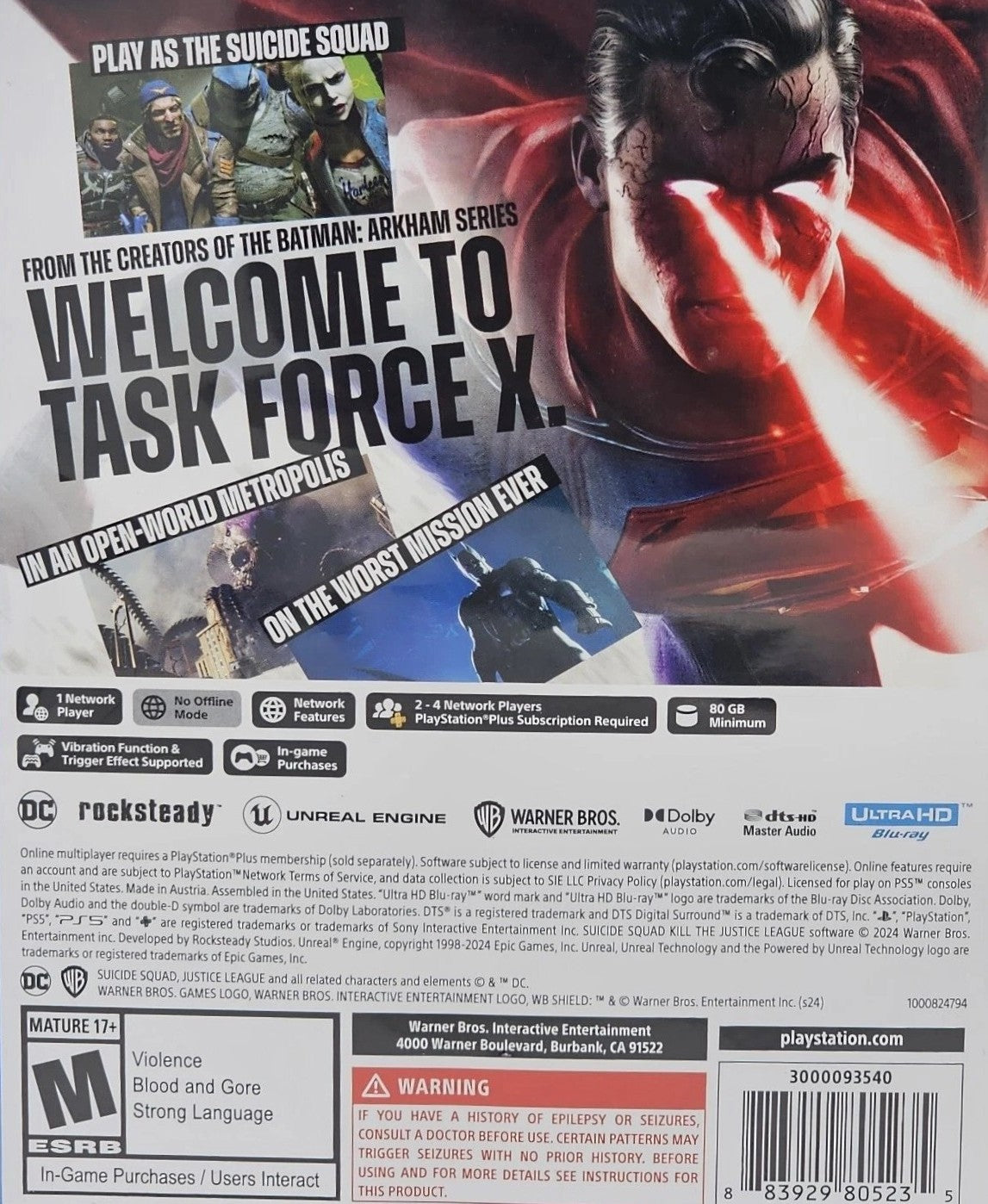 Suicide Squad: Kill The Justice League PS5 - Video Game - Used - CaveGamers - Image 2