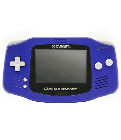Game Boy Advance - Target Edition Indigo - Video Game System - Used - CaveGamers